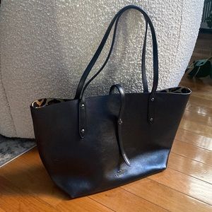 COACH Women's Black Market Tote With Wild Beast Print Lining